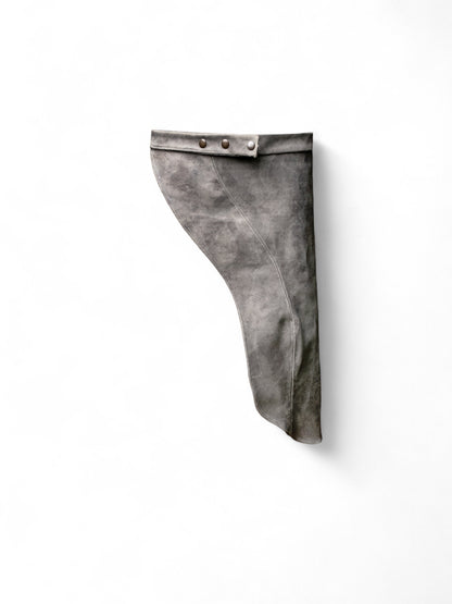 .Leather Half-Skirt